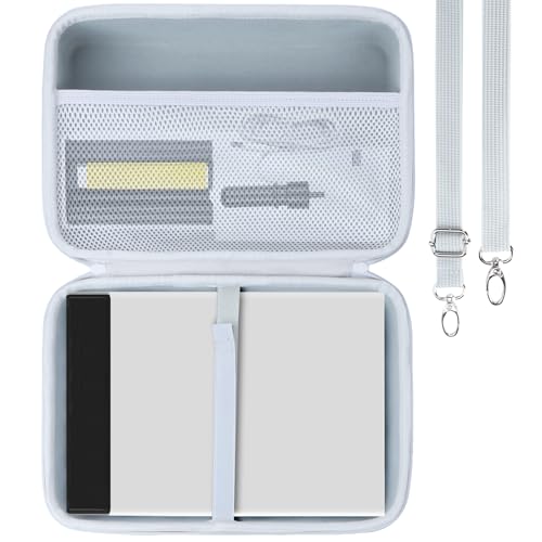 Lebakort Storage Case Compatible with Liene PixCut S1 Color Sticker Printer - color: Off White Case, size: for Liene PixCut S1