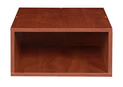 Niche Cubo Half Size Stackable Storage Cube- Warm Cherry (PC1206WC)