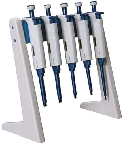 DLAB 7030000085 Pipette Stand, Linear, Holds Up to 6 Pipettes