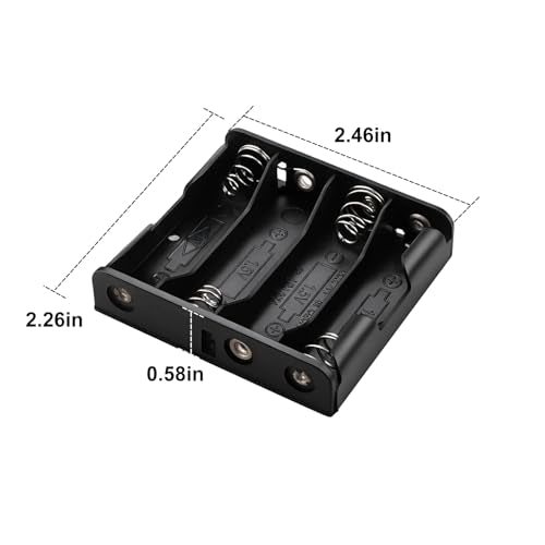 4 AA Battery Holder BH341 for Parts Express Battery Holder