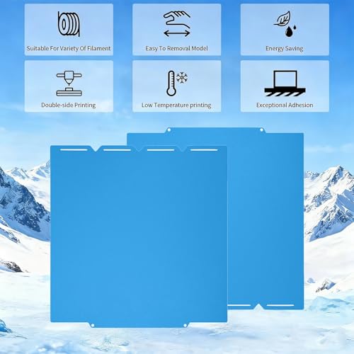 276x301mm Build Plate for Snapmaker U1 3D Printer Cool Plate - size: 276x301mm