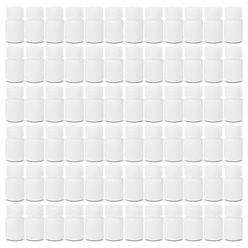 United Scientific™ HDPE Sample Bottles with Lids, 30ml, Wide Mouth, 72-Pack - size: 1 oz (Pack of 72)