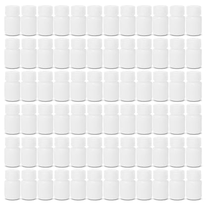 United Scientific™ HDPE Sample Bottles with Lids, 30ml, Wide Mouth, 72-Pack - size: 1 oz (Pack of 72)