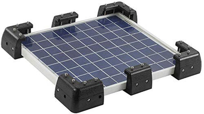 Sunway Solar Solar Panel Mounting Brackets Corner Mount Kits for Framed Solar Panels,Installation On RV Caravan Boats Camper Trailer Marine Motorhome House Roof, Compatible with Renogy Solar Panel