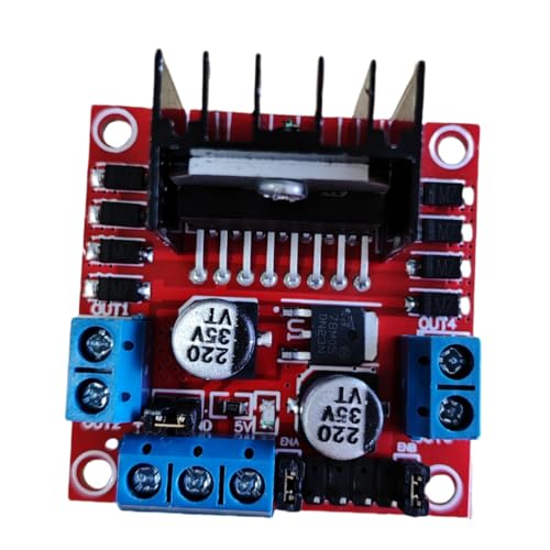 L298N Dual H-Bridge DC Motor Driver Module, Stepper Motor Controller Board