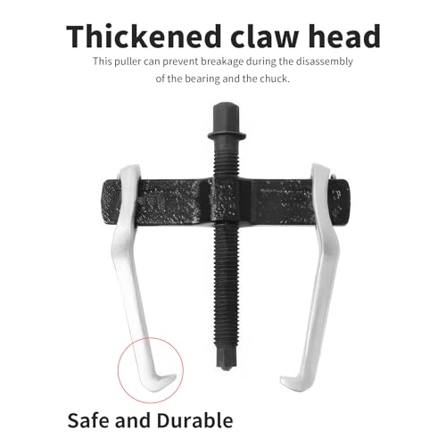 Beam 2 Jaw Puller 4" Bearing Gear Pullers, 115mm Hex Head Screw - size: 2Jaw 4In 110×115MM