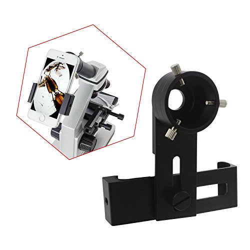 Astromania Smartphone Microscope Adapter with Eyepiece Adapter 25mm - 35mm - size: For Eyepiece 25 - 35mm Diameter.