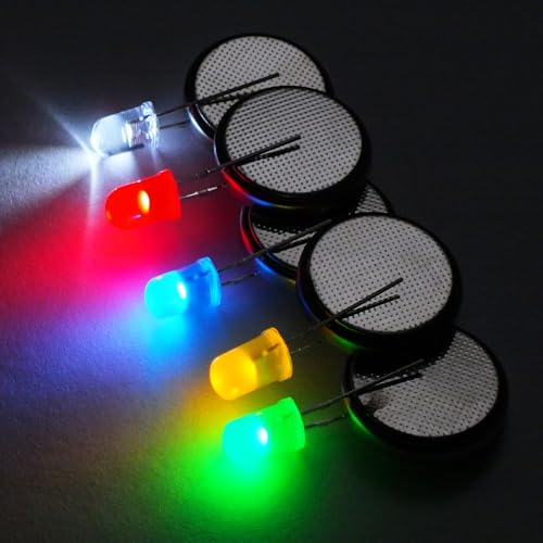 500pcs 5 Color 5MM LED Diode Light Assortment Kit