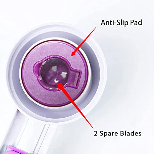 Circle Cutter, Circle Cutters for Paper Crafts, Cut Circle 4'' to 12.5'' - color: Purple
