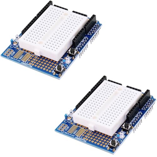 Breadboard Shield for Arduino Uno, 2 Pieces - size: 2 Pieces