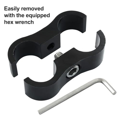 8 Pcs 6AN Hose Separator Clamp