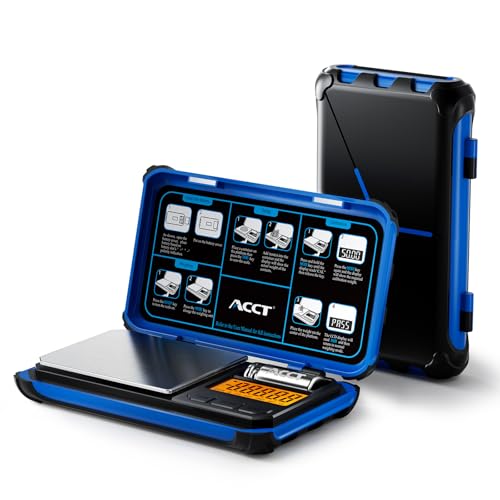 Precision Pocket Scale, 200gx0.01g Jewelry gram Scale - color: Blue