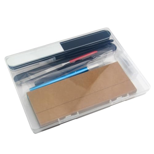Professional 8 PCS Model Tools Kit Modeler Basic Tools Craft Set Hobby Building Tools Kit for Gundam Car Model Building Repairing and Fixing(A) - size: Small