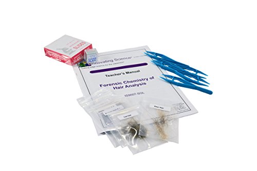 Innovating Science Forensic Chemistry of Hair Analysis Kit, Hair Samples