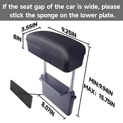 Car Armrest Storage Box Car Seat Gap Filler Organizer