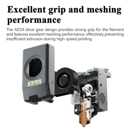 Upgraded AD5X Filament Feeding Assembly for Flashforge AD5X 3D Printer - style: 1