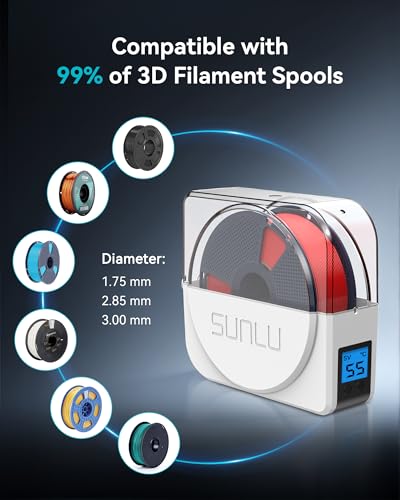 SUNLU S1 Plus Filament Dryer, White