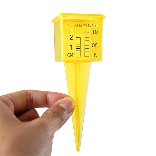 MUMTOP 10 Pack Rain Gauge, 1.5" Sprinkler Gauge for Lawn, Garden, Yard