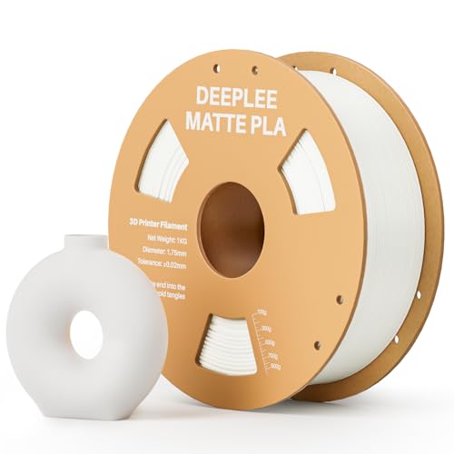 Matte PLA Filament 1.75mm 1kg White - color: 1*white