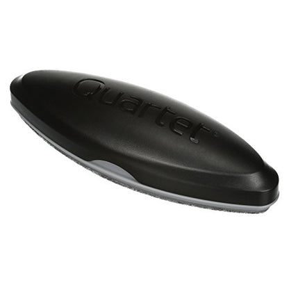 Quartet Eraser, Premium, 3-in-1, Whiteboard/Chalkboard, Magnetic, 6-1/2"x1-3/8, Black (BFEB3) (Pack of 12) - color: Black, size: 12 Pack