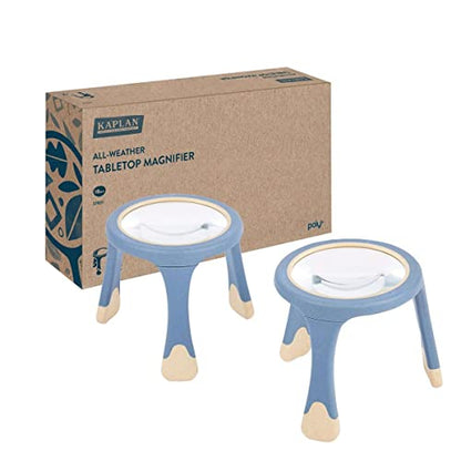 Kaplan Early Learning Company All-Weather Tabletop Magnifier - Set of 2