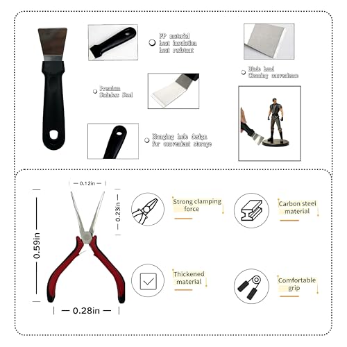 3D Printer Tools Kit,58 PCS 3D Printing Accessory Tools Kit - style: 58 PCS 3D Printer Tools Kit