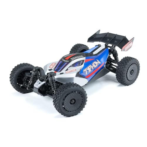 ARRMA Typhon GROM 4x4 RC Buggy, RTR, Blue/Silver - color: Blue/Silver