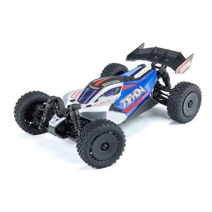 ARRMA Typhon GROM 4x4 RC Buggy, RTR, Blue/Silver - color: Blue/Silver