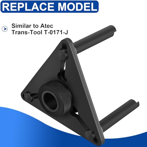 T-0171-J Heavy Duty Transmission Clutch Drum Spring Compressor 3 Area Adjustable Adapter Tool Fit for Foot-Press & Drum Buddy