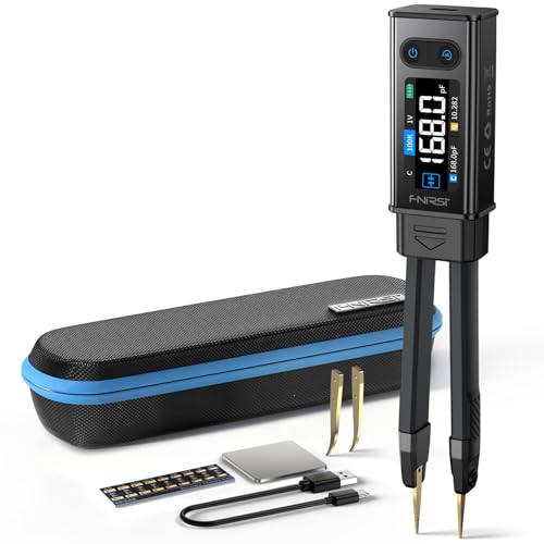 FNIRSI LCR-ST2 100kHz LCR Meter Tweezer SMD Component Tester, ESR/Q/D/θ/X - style: LCR-ST2