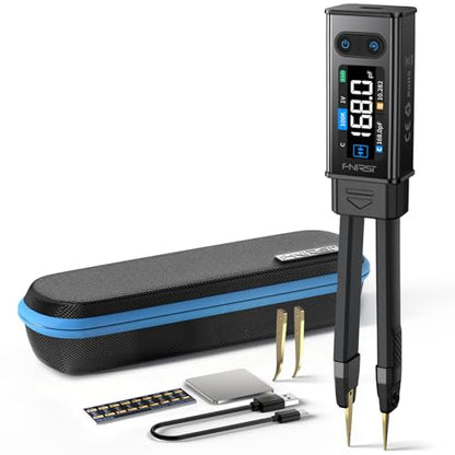 FNIRSI LCR-ST2 100kHz LCR Meter Tweezer SMD Component Tester, ESR/Q/D/θ/X - style: LCR-ST2