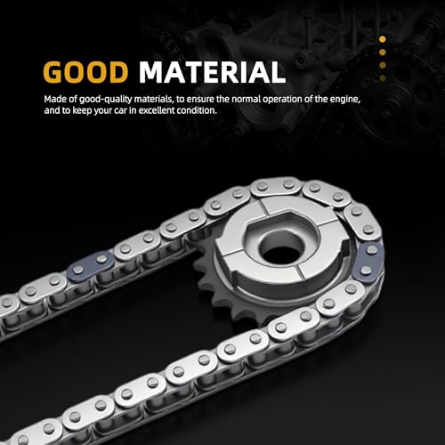 Engine Timing Chain Kit W/Sprocket Tensioner Guide