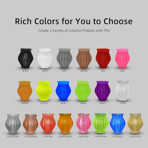 TPU Filament Grey - color: Grey Tpu 1