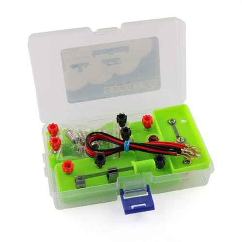 E-outstanding Circuit Learning kit Simple Circuit Physics Electrical Experiment Box, Physics Teaching Instrument - size: Compact