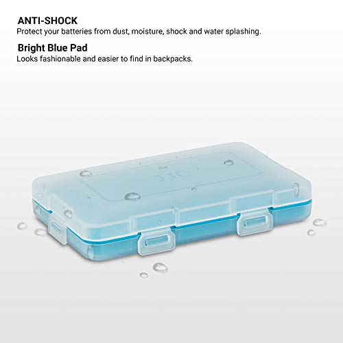 12 Slots CR2 Battery Case, CR2 Battery Holder CR15H270 Battery Storage, Shockproof & Water-Resistant Battery Case, PP Shell Ultra-Slim Easy to Carry - size: 12 Slots CR2 Battery