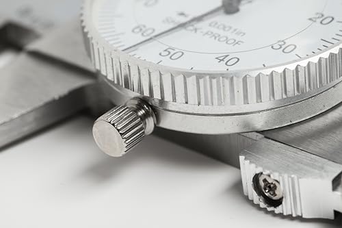 PEC Dial Caliper 0-6 Inch, Stainless Steel Precision Measuring Tool - size: 0-6“