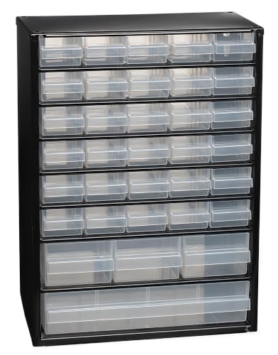 Raaco Steel Storage Cabinet, Standard 34-Drawer (C9-34) - Nuts & Bolts - size: Standard-34D