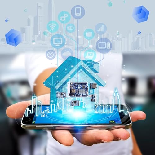 GeeekPi Cloud Ready Starter Kit for Arduino UNO R4 WiFi, Bluetooth, I2C, 12x8 LED Matrix, IoT Integration and Tutorials for Beginners & Engineers