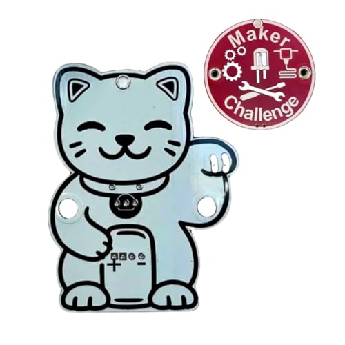 Learn to Solder – Transistor Cat | DIY Electronics Soldering Project for Beginners Ages 14+ & Adult Hobbyists | PCB, Buzzer & Transistor Included