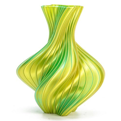 Silk Dual Color Gold Green PLA 1.75mm 1kg Shiny 3D Printer Filament FDM AMS - color: A_pla-2ssc-09 Silk Gold+green