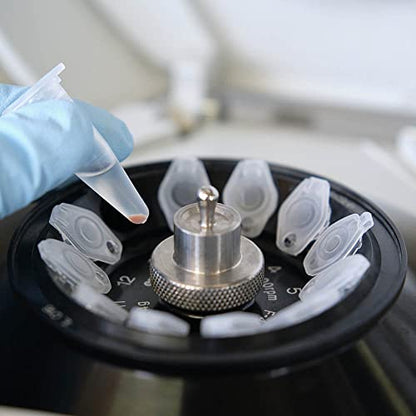 1.5ml Microcentrifuge Tubes 100pcs, EO Sterilized Plastic Small Vials with Caps for Sample Storage Without Leakage(100) - size: Sterile 1.5ml 100pcs