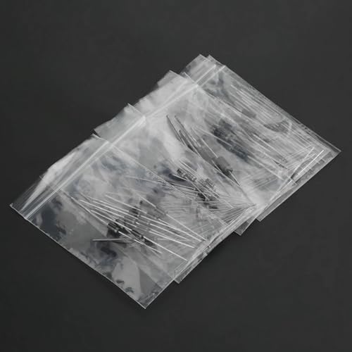 Generic Electronic Components Kit with 100 LEDs 600 Resistors 120 Electrolytic 300 Ceramic Capacitors 100 Diodes 170 Transistors Assortment Hobbyists Repair Shops