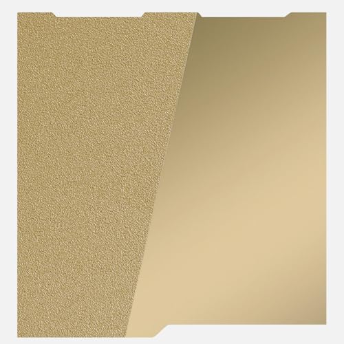 256x268mm Kobra 3 Combo Build Plate 100% Imported Thicker PEI Sheet Smooth & Textured Flexible Spring Steel Bed Magnetic Platform for Anycub Kobra 3/Combo/ACE Pro 3D Printer. - size: 256x268mm