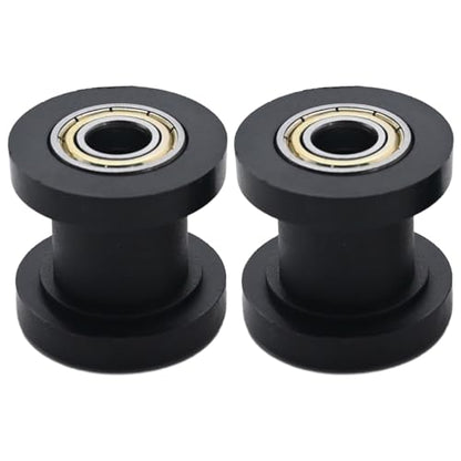 SYOWADA 8mm 10mm Chain Roller Pulley Tensioner Wheel Guide Replacement for Motorcycle Mini Bike ATV 125cc 140cc 160cc XR125 CRF50 SSRC Pit Dirt Bike Parts
