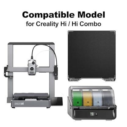 280x265mm Build Plate for Creality Hi,Hi Combo 3D Printer