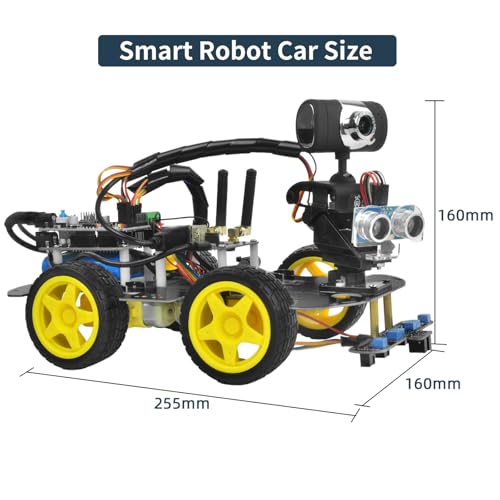 6-in-1 Robot Car Kit STEM Programmable for Scratch 3.0