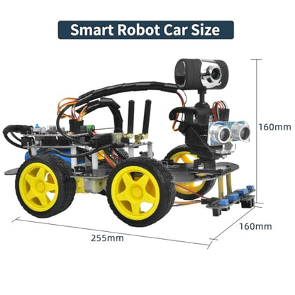 6-in-1 Robot Car Kit STEM Programmable for Scratch 3.0