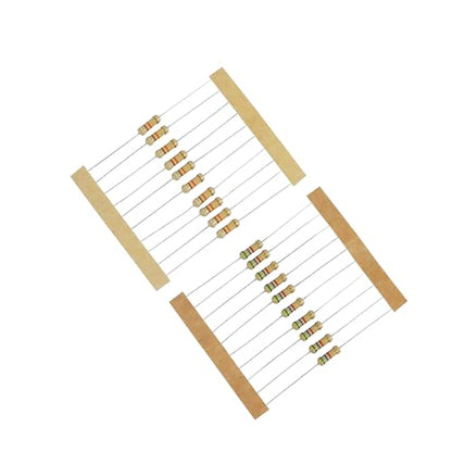 150 Values 1500 Pieces Resistor Kit 1 Ohm-10M Ohm 1/2W 5% - style: 1/2W 5% 1500 PCS