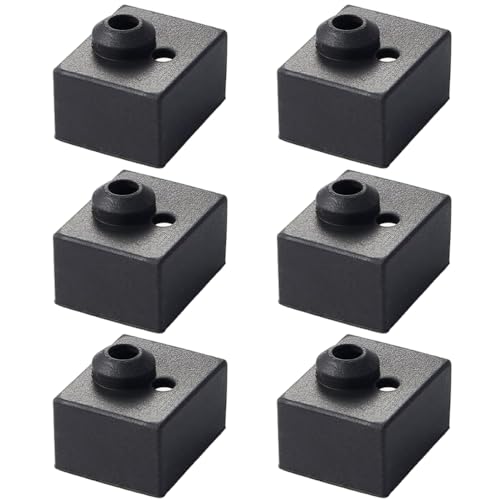 6Pcs Ender 3 S1 Heater Silicone Sock, Sprite Extruder Silicone Sock, Ender 3 S1 Pro Silicone Sock for Ender 3 S1/Ender 3 S1 Pro/Ender 3 S1 Plus,CR10 Smart Pro/Sermoon V1/Sermoon V1 Pro 3D Printer, - style: 6 Pack Ender 3 S1 Silicone Sock