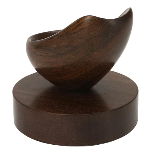 Marsrut Wooden Smoking Pipe Stand, Handmade Solid Wood Tobacco Pipe Holder Rack, Fit Most Smoke Pipes, Cupola Spoon Rest, Wooden Kits Accessory for Men